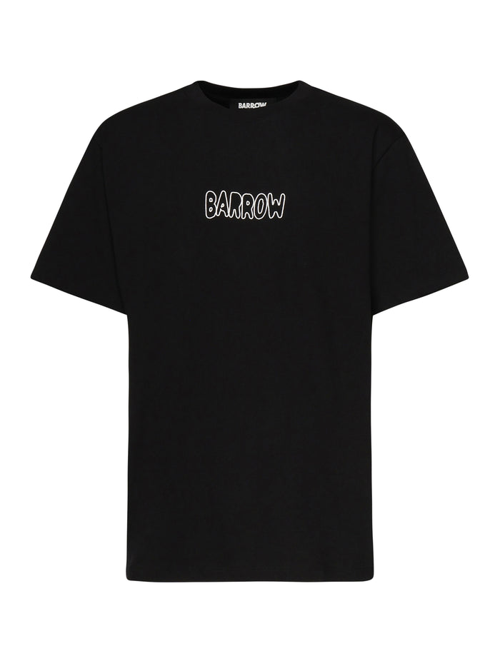 Barrow T-Shirts And Polos Black Cotton