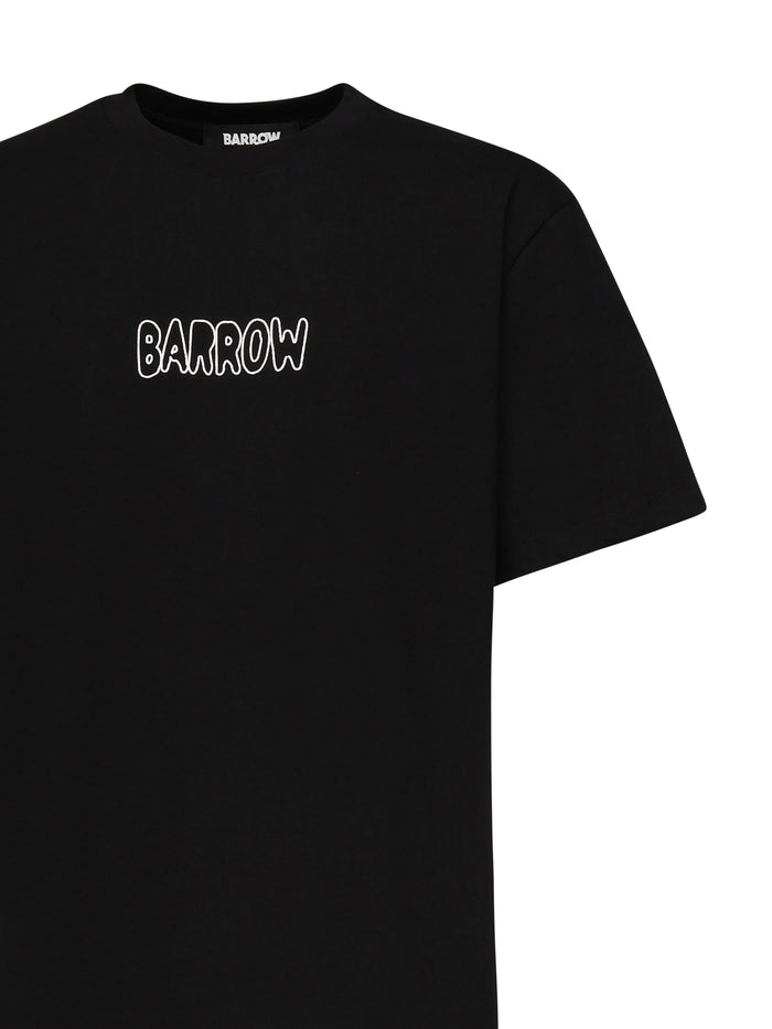 Barrow T-Shirts And Polos Black Cotton