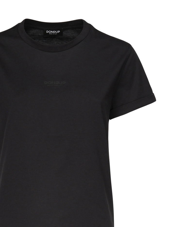 Dondup T-shirts and Polos Black Cotton