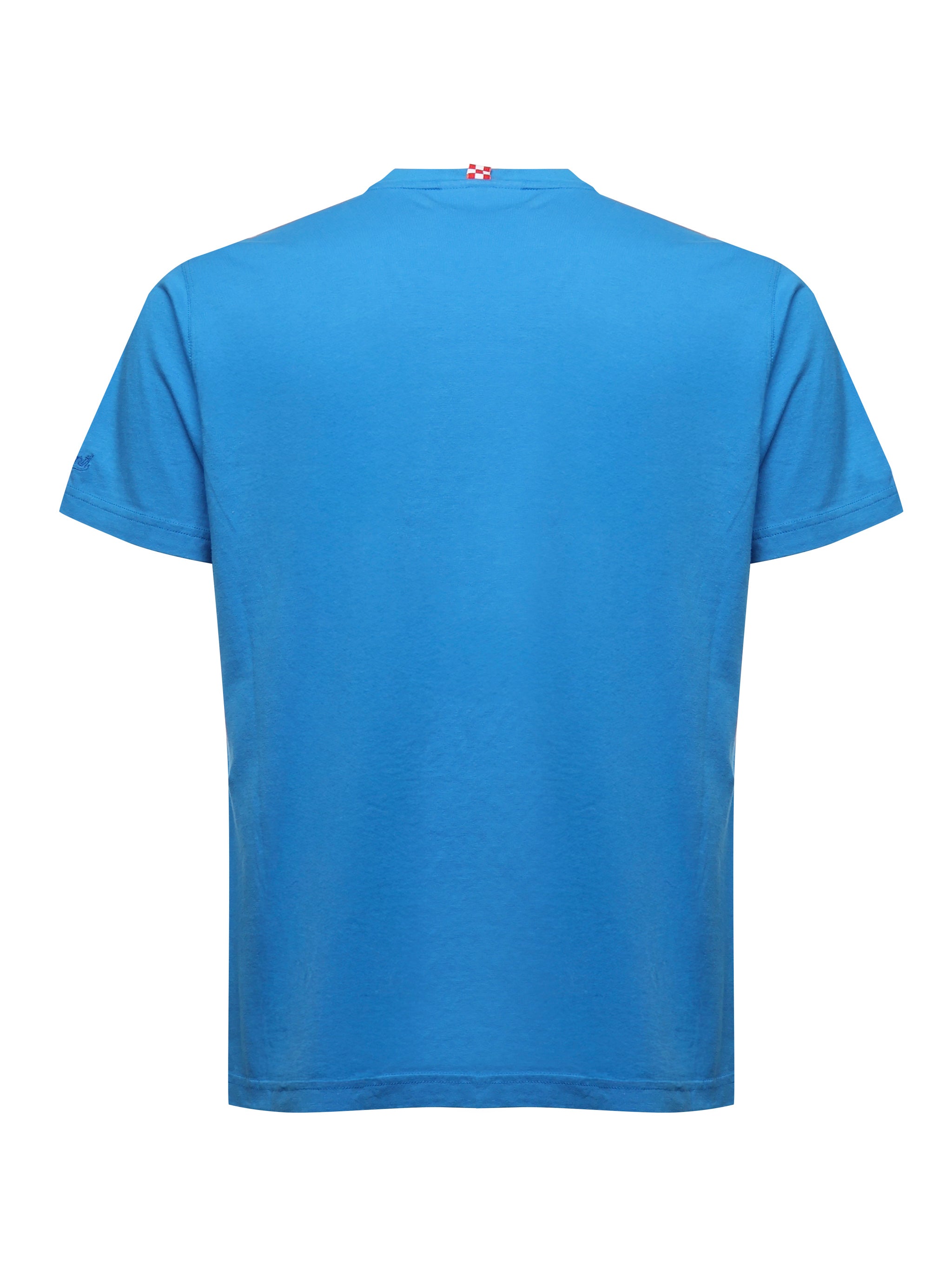 MC2 Saint Barth T-shirts and Polos Blue Cotton