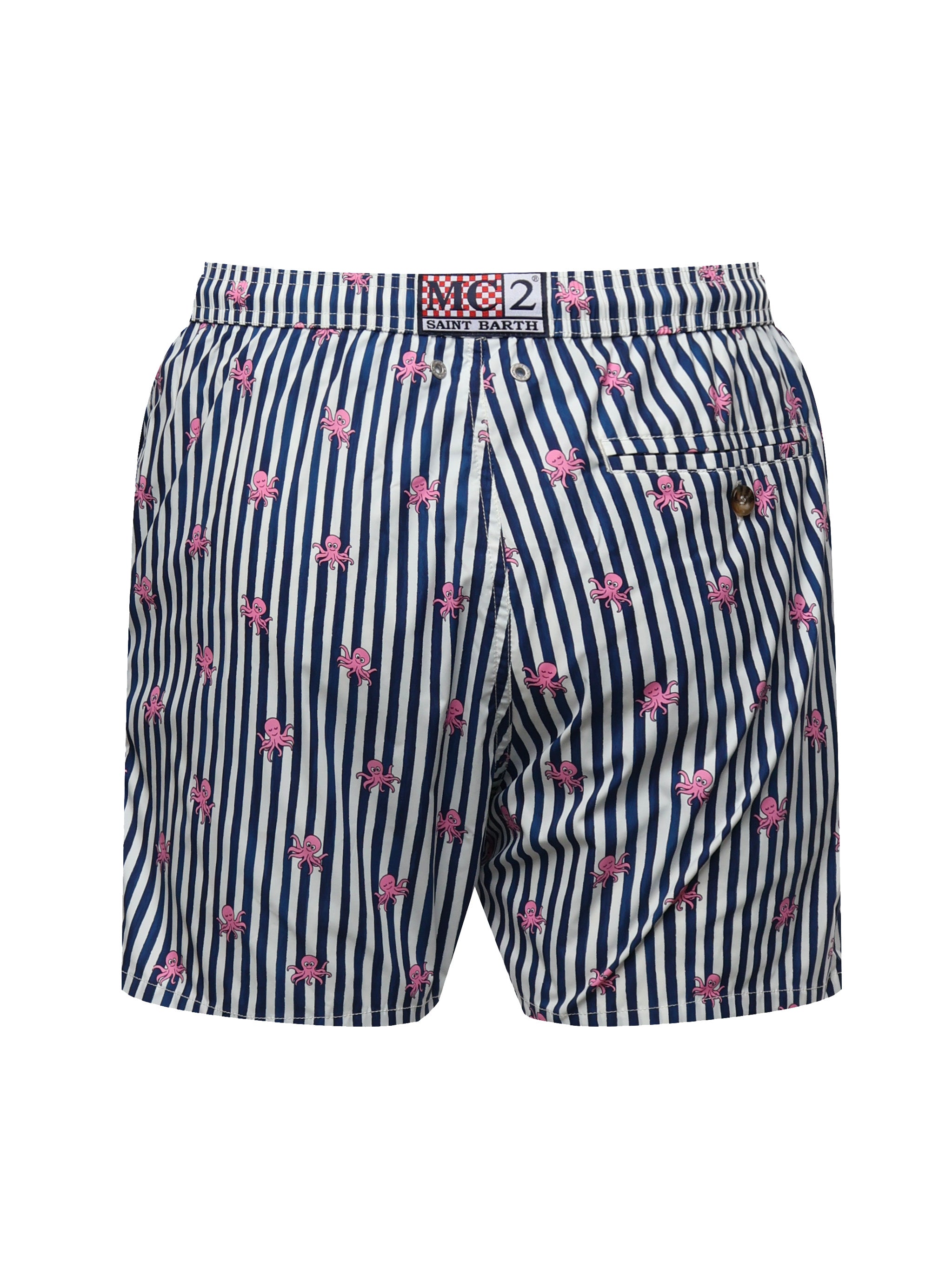 Mc2 Saint Barth Sea Clothing Blue Polyester