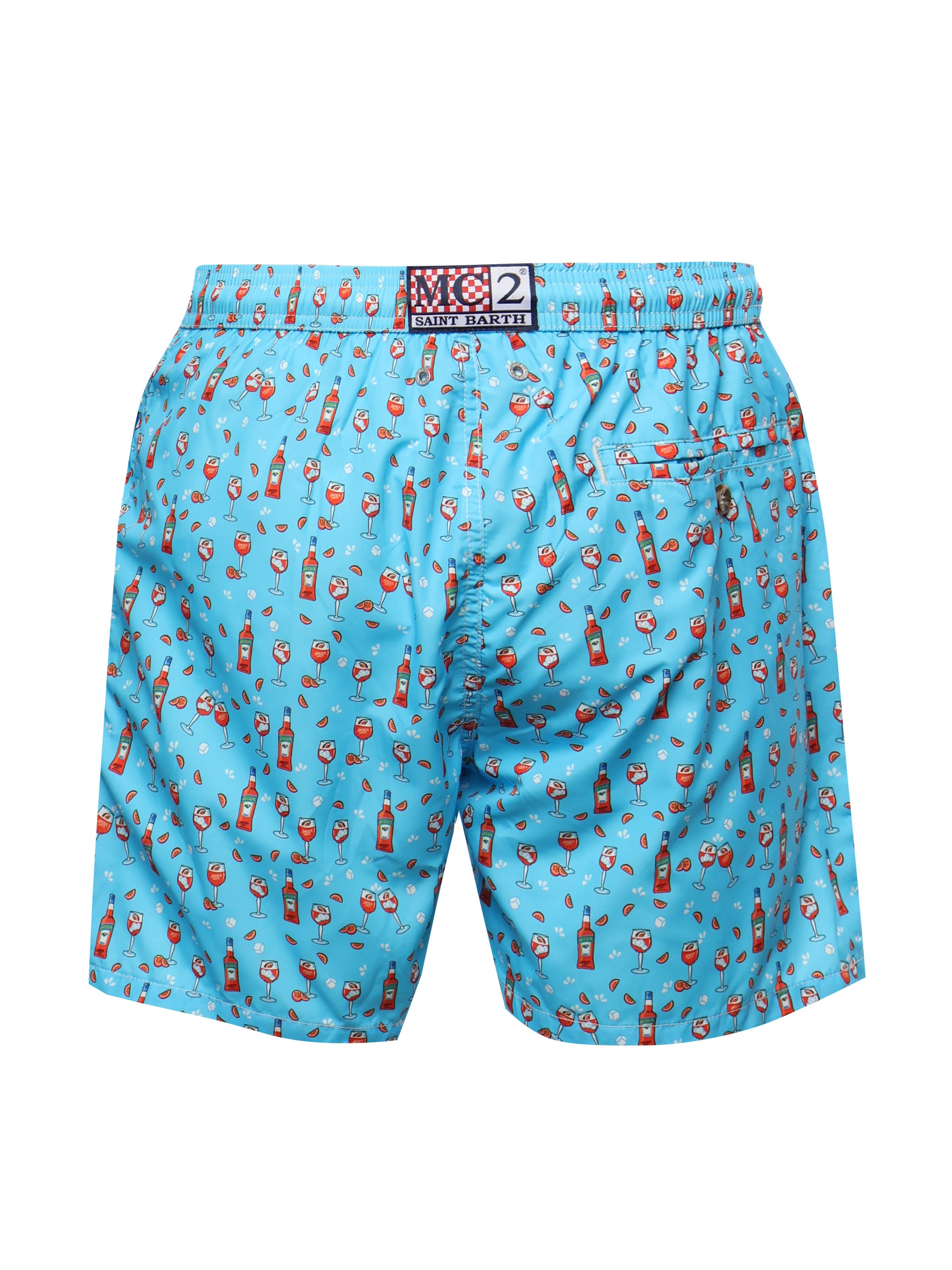 Mc2 Saint Barth Sea Clothing Blue Polyester