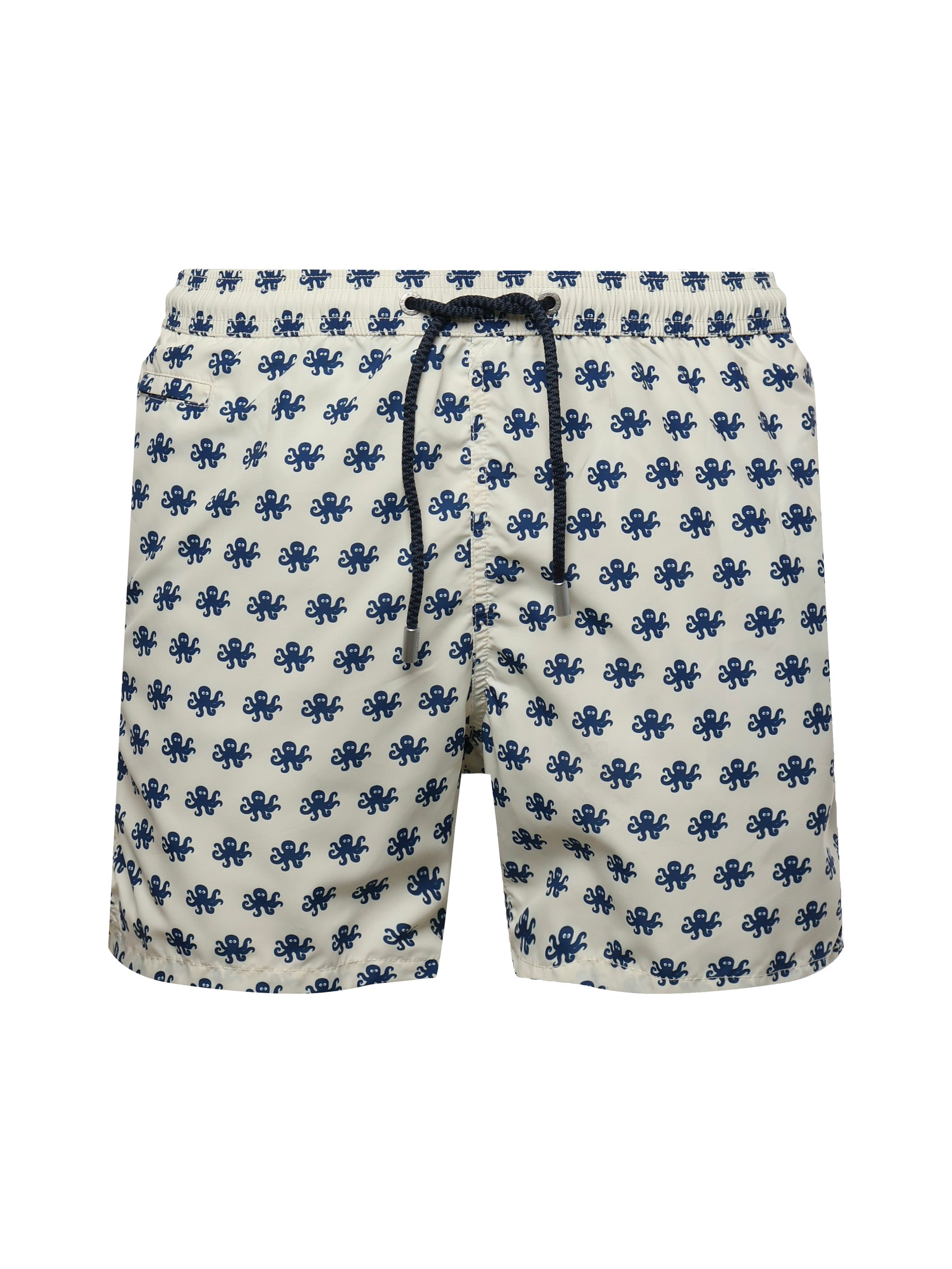 Mc2 Saint Barth Sea Clothing Off White, Blue Polyester