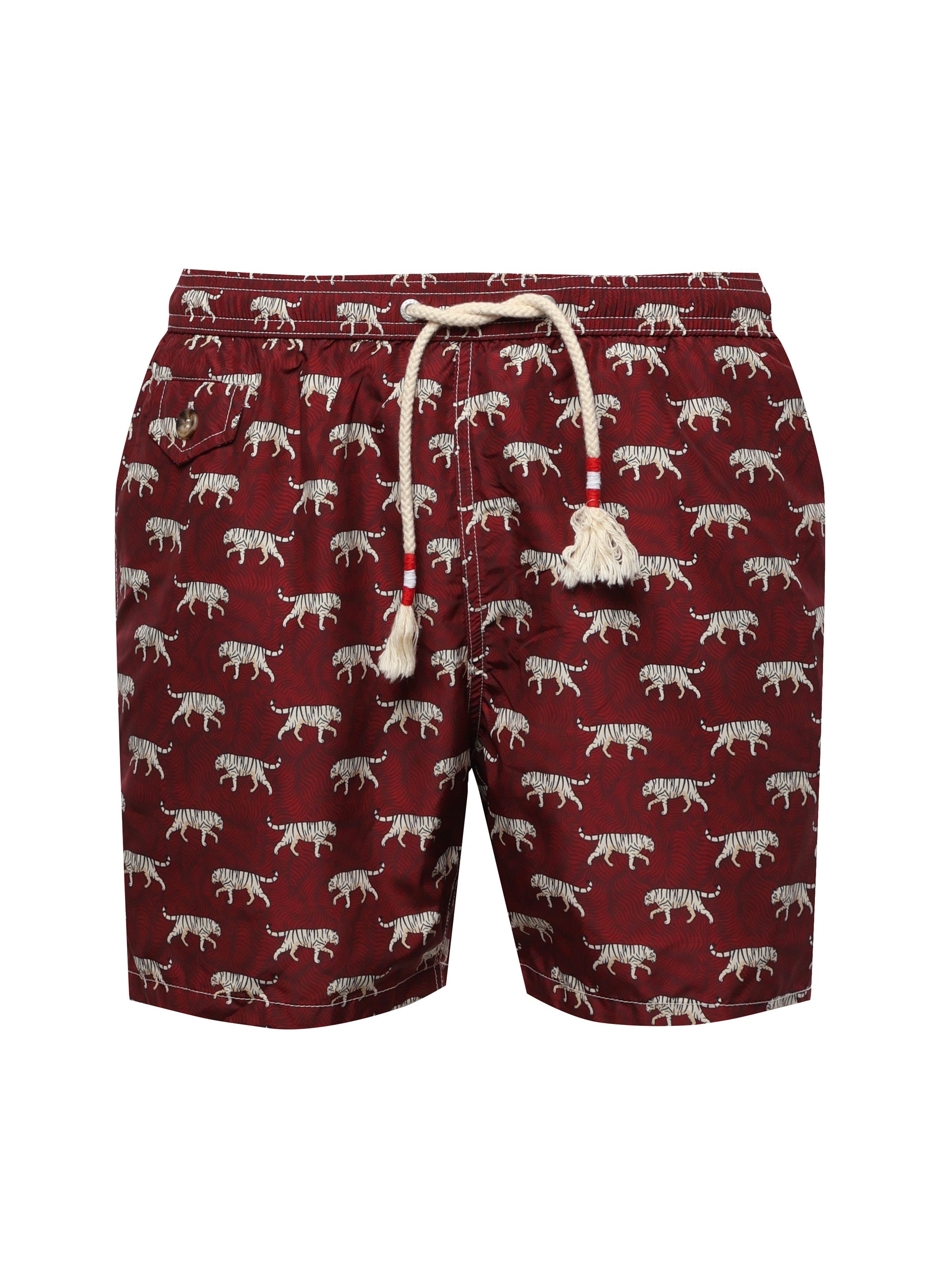 Mc2 Saint Barth Sea Clothing Red Polyester