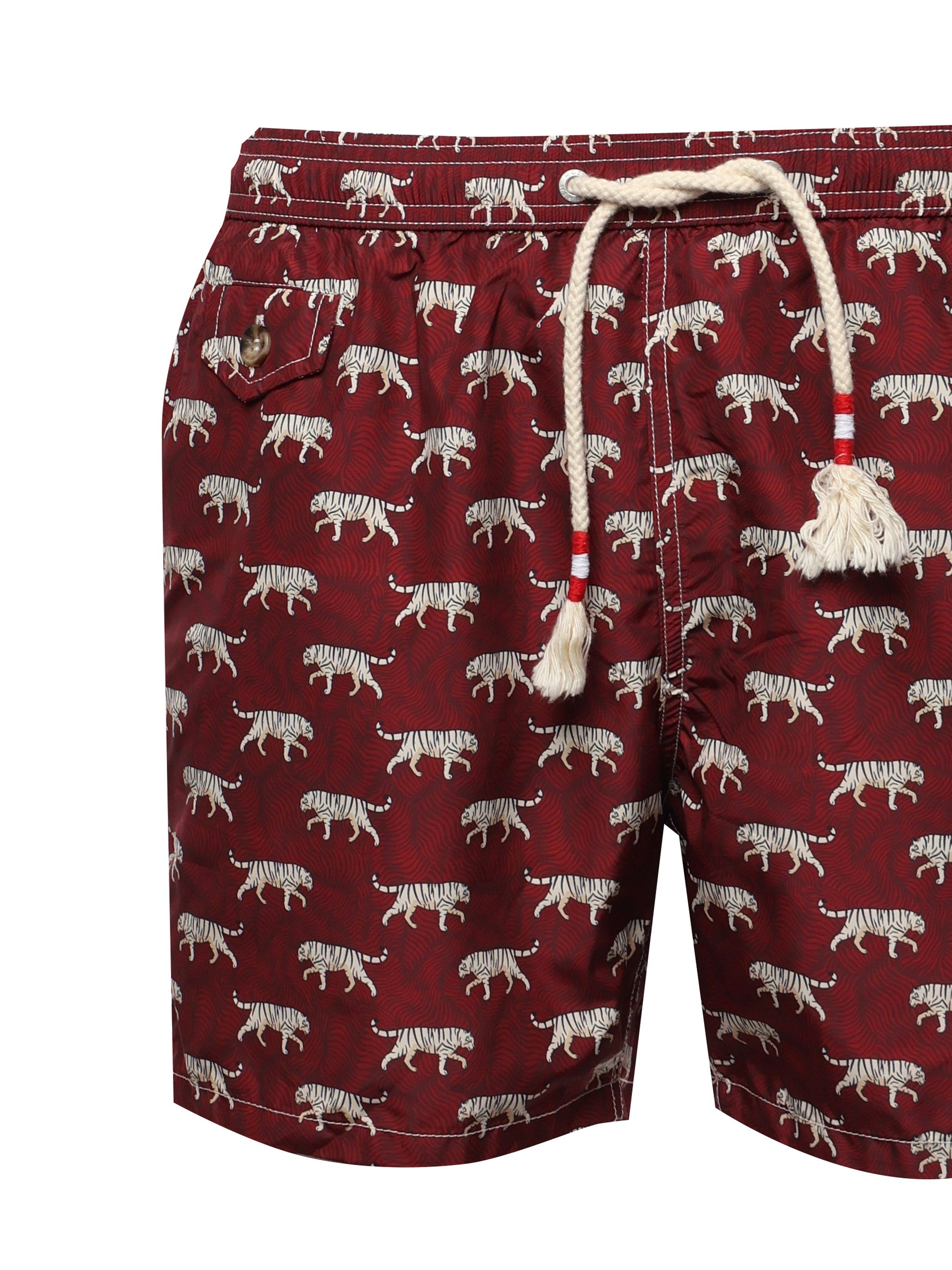 Mc2 Saint Barth Sea Clothing Red Polyester