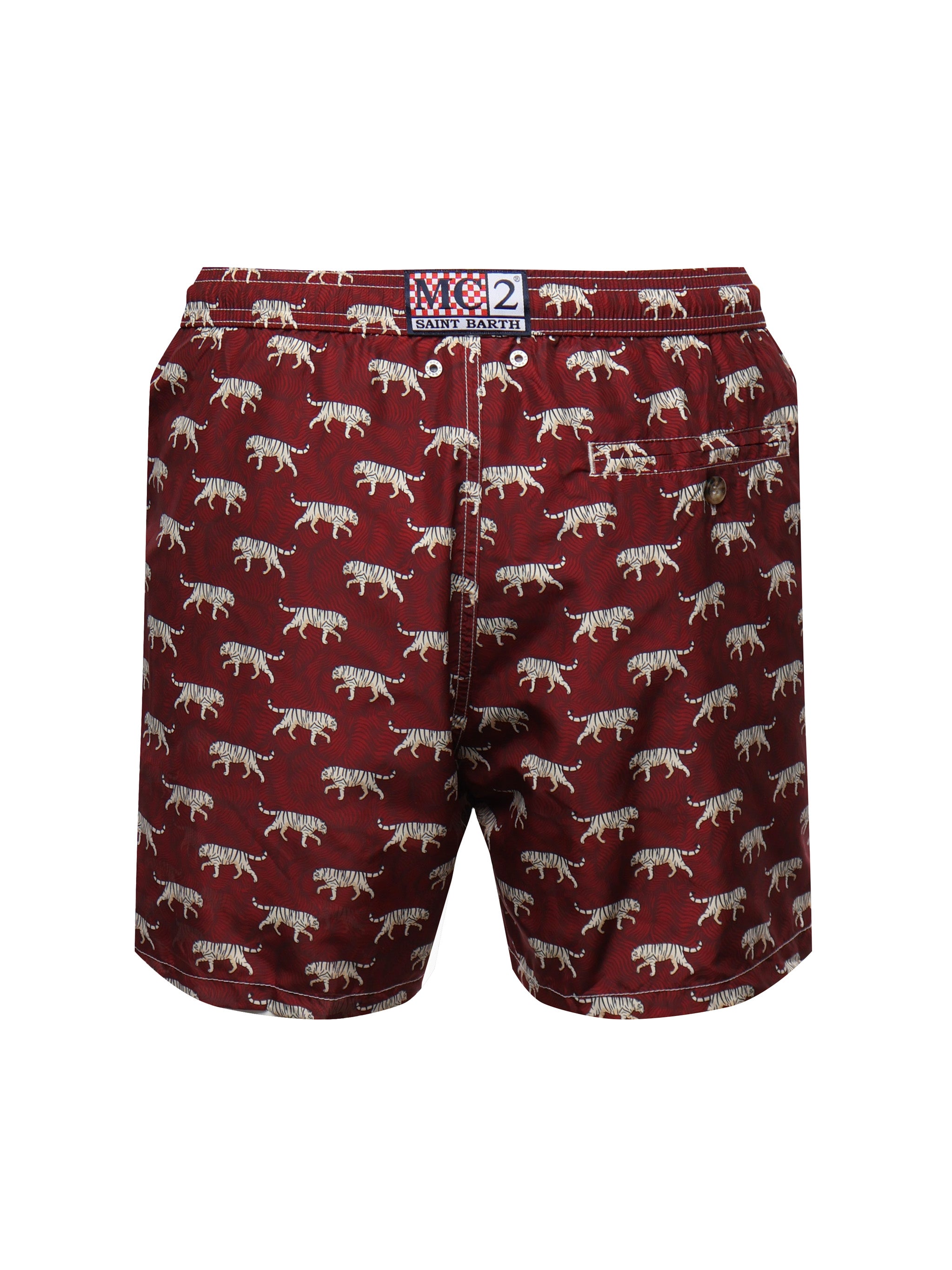 Mc2 Saint Barth Sea Clothing Red Polyester