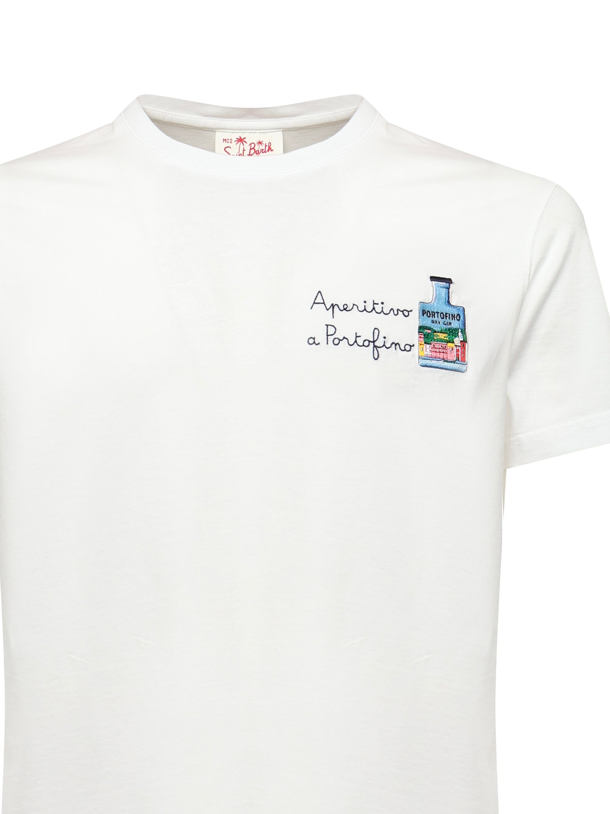 Mc2 Saint Barth T-Shirts And Polos White Cotton