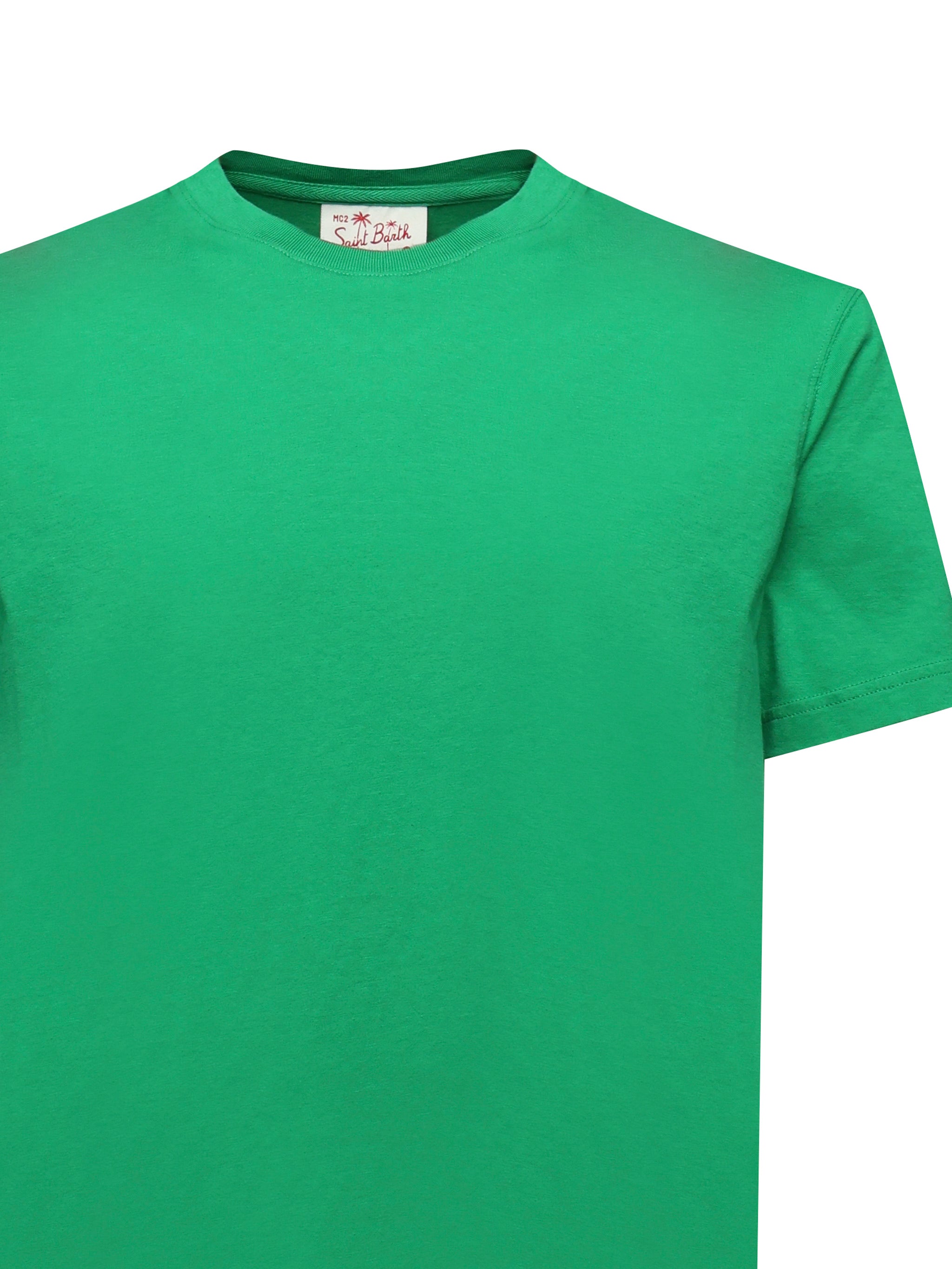 MC2 Saint Barth T-shirts and Polos Green Cotton