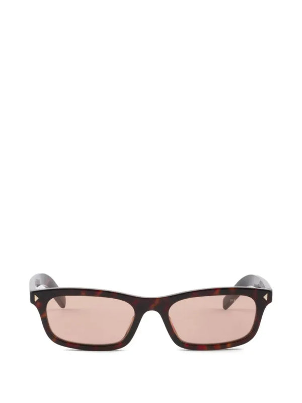 Prada - Sprd05c052e17n Fe50w Briarwood Tortoiseshell Crystal Lenses Lunettes-de-soleil