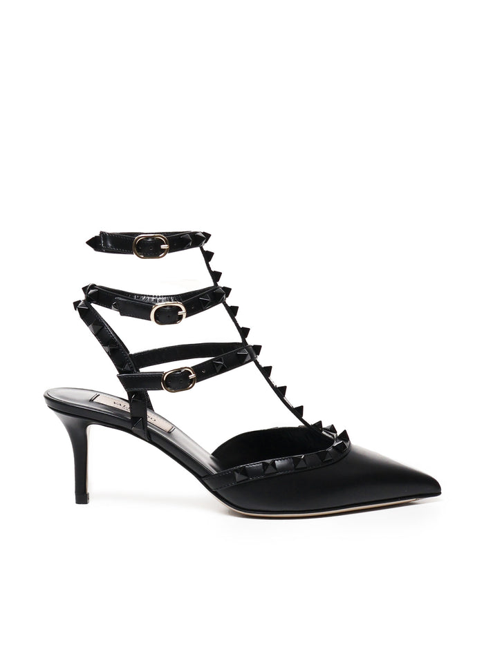 Valentino Garavani With Heel Black Calfskin