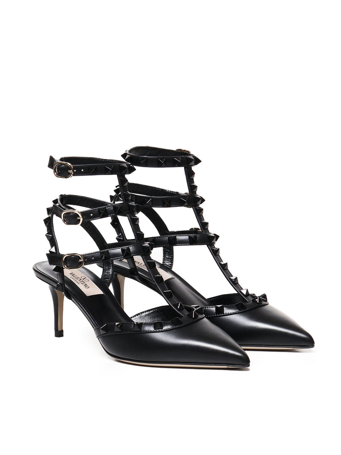 Valentino Garavani With Heel Black Calfskin