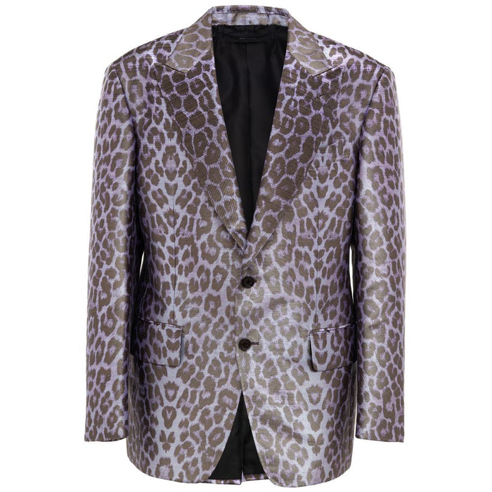 Tom Ford 49% viscose blazer in purple