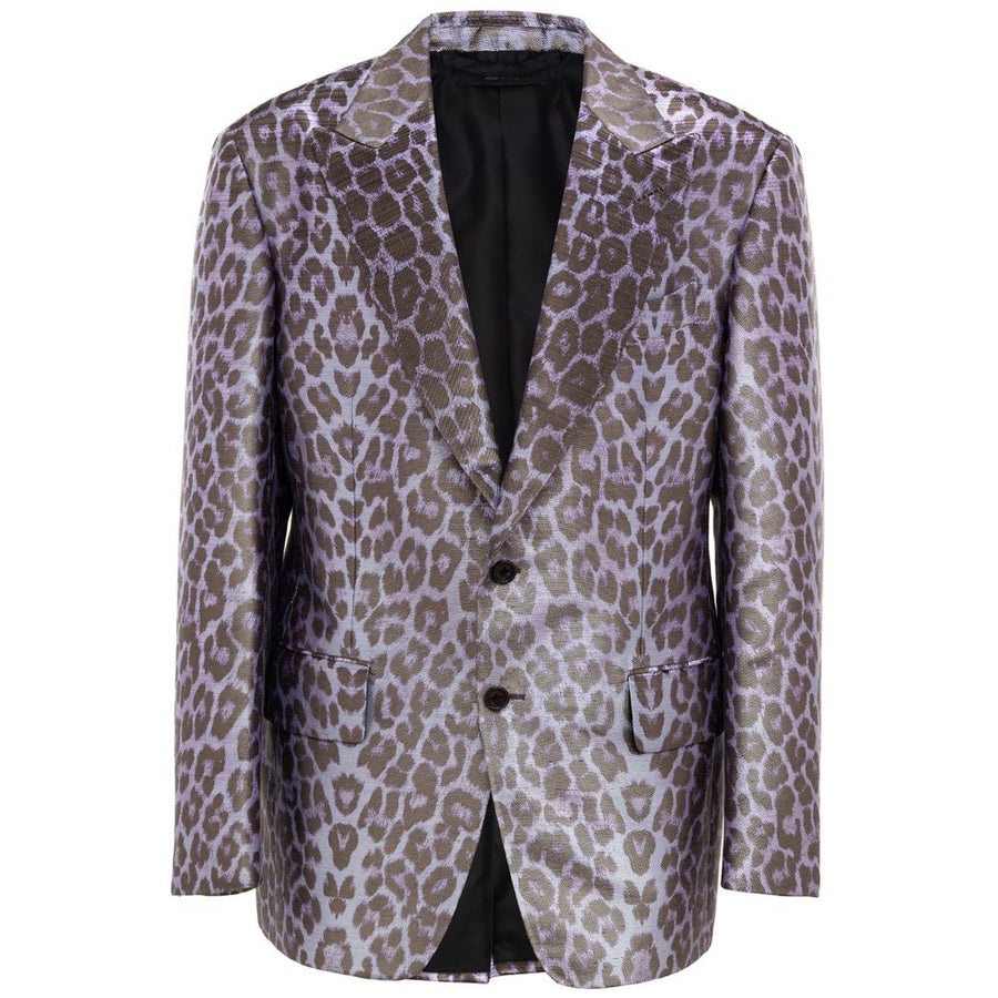 Tom Ford 49% viscose blazer in purple
