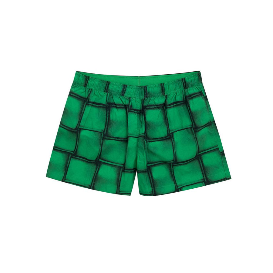 Bottega Veneta 100% Polyamide swim shorts in green