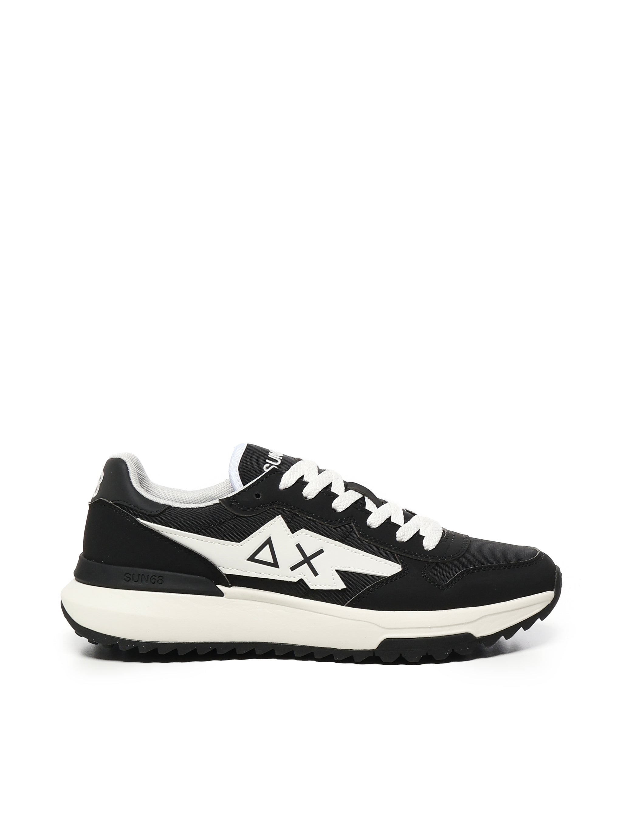 Sun 68 Sneakers Black Polyurethane Textile