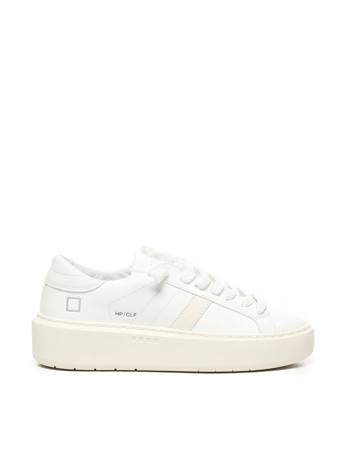 D.a.t.e. Sneakers White Calfskin