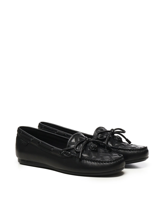 Kurt Geiger Flat Shoes Black Leather