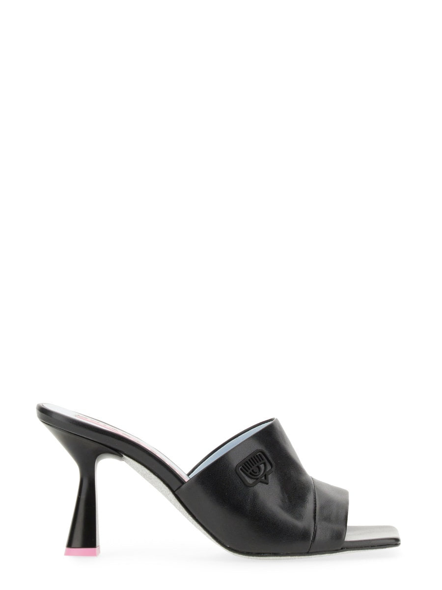 Eyelike Sandal Black Leather