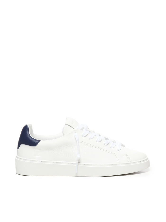 D.a.t.e. Sneakers White Calfskin
