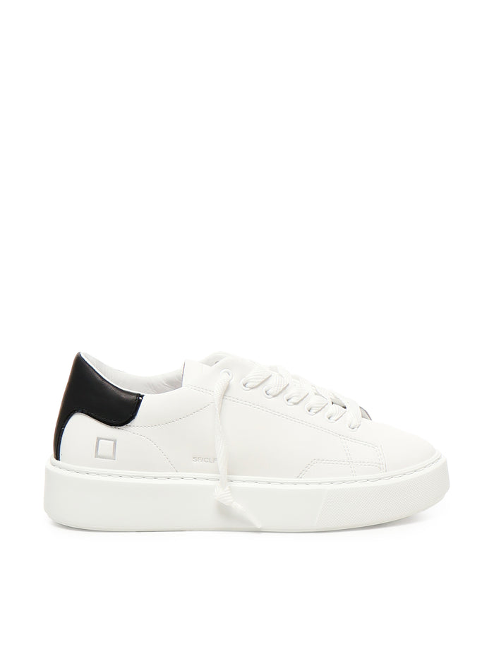 D.a.t.e. Sneakers White Calfskin