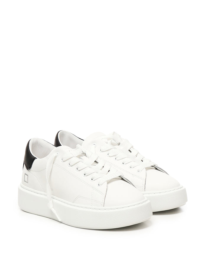 D.a.t.e. Sneakers White Calfskin