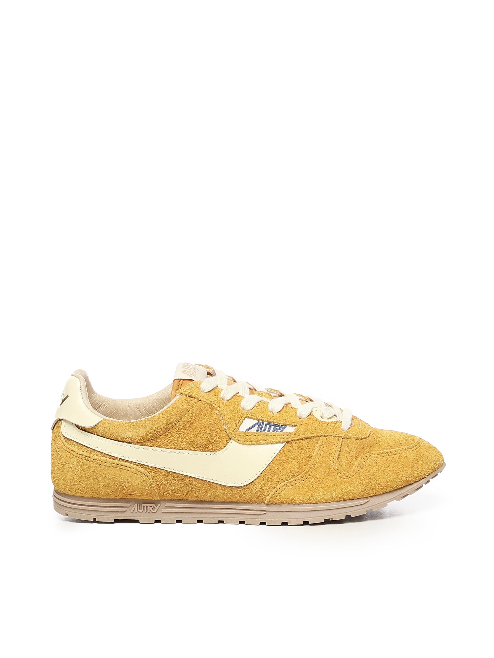 AUTRY Sneakers Yellow Suede