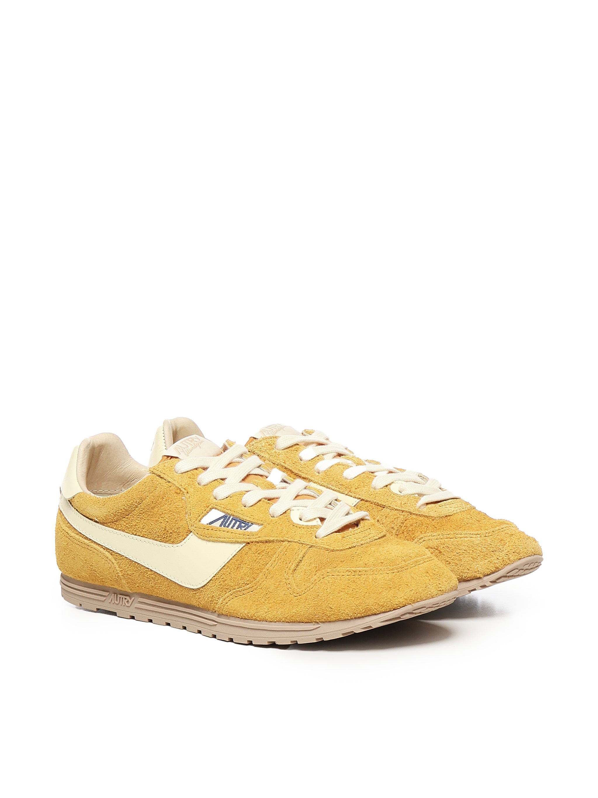 AUTRY Sneakers Yellow Suede