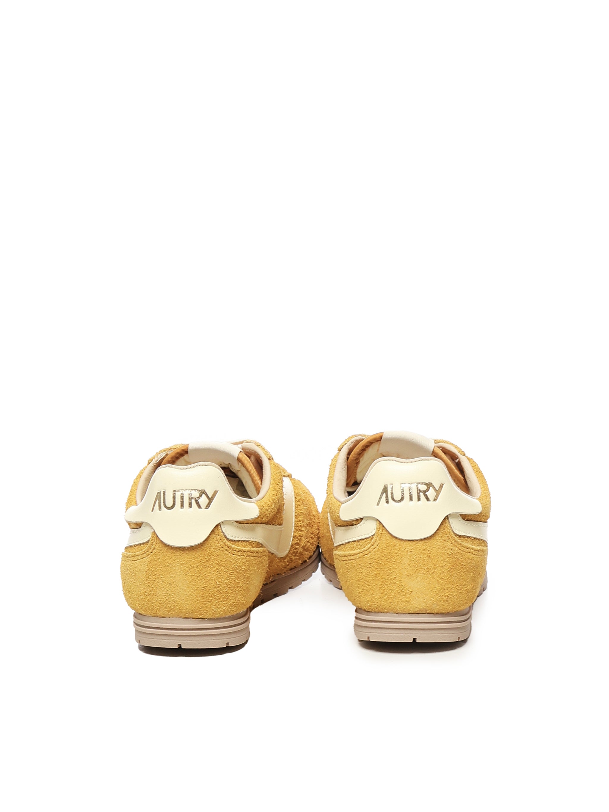 AUTRY Sneakers Yellow Suede
