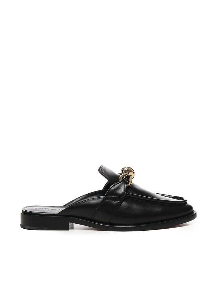 Bottega Veneta Flat Shoes Black Calfskin