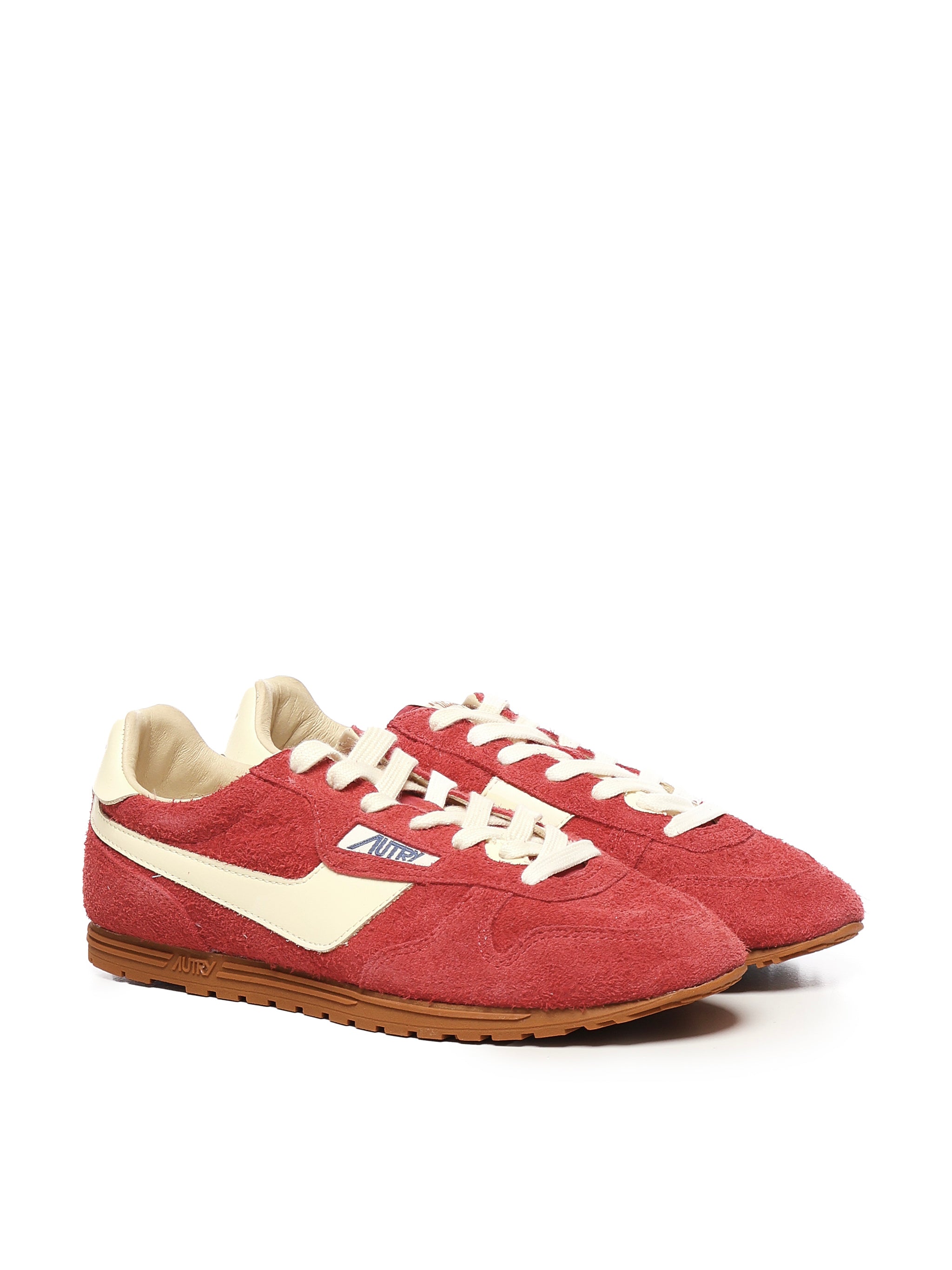 AUTRY Sneakers Red Suede