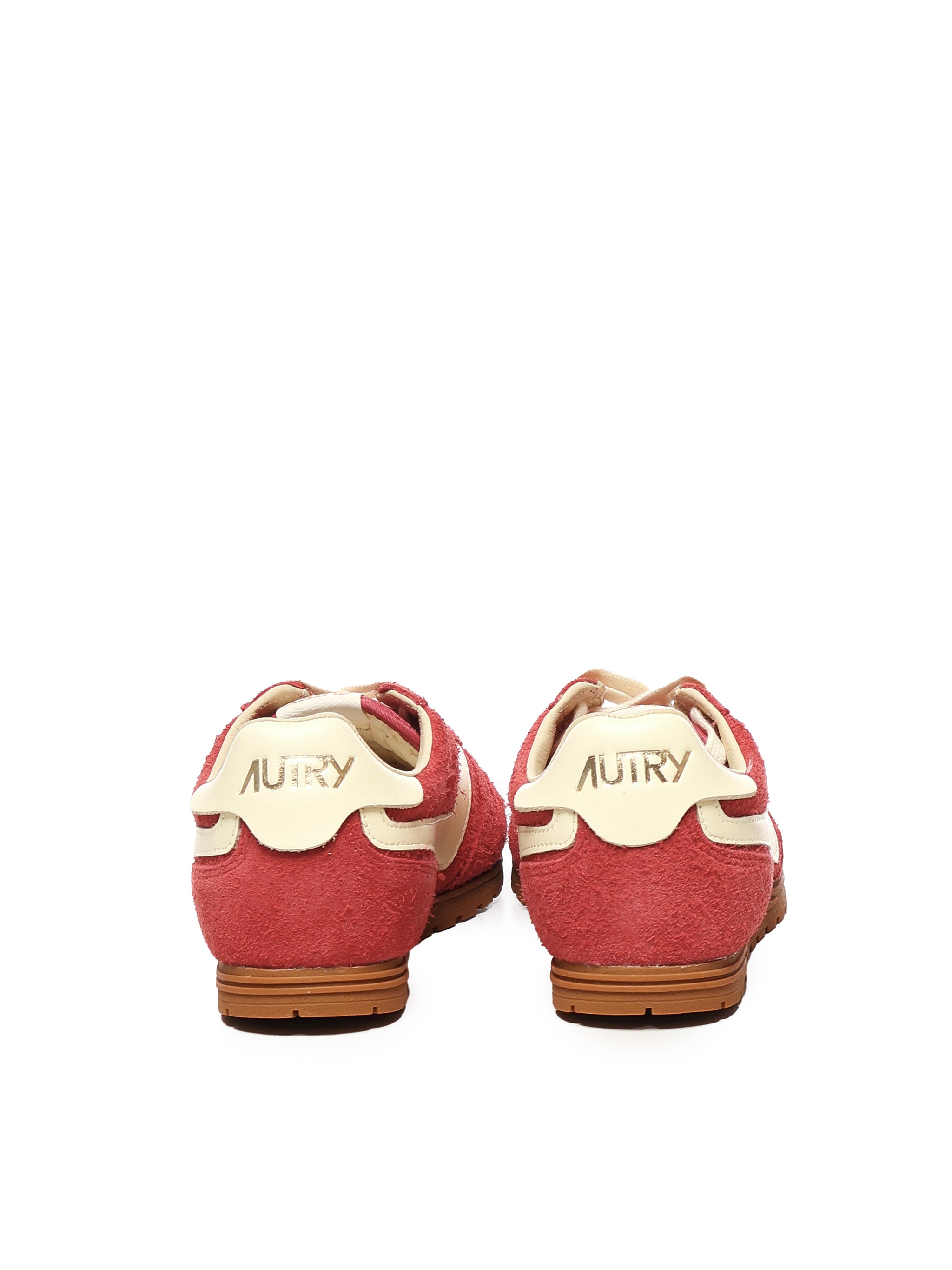 AUTRY Sneakers Red Suede
