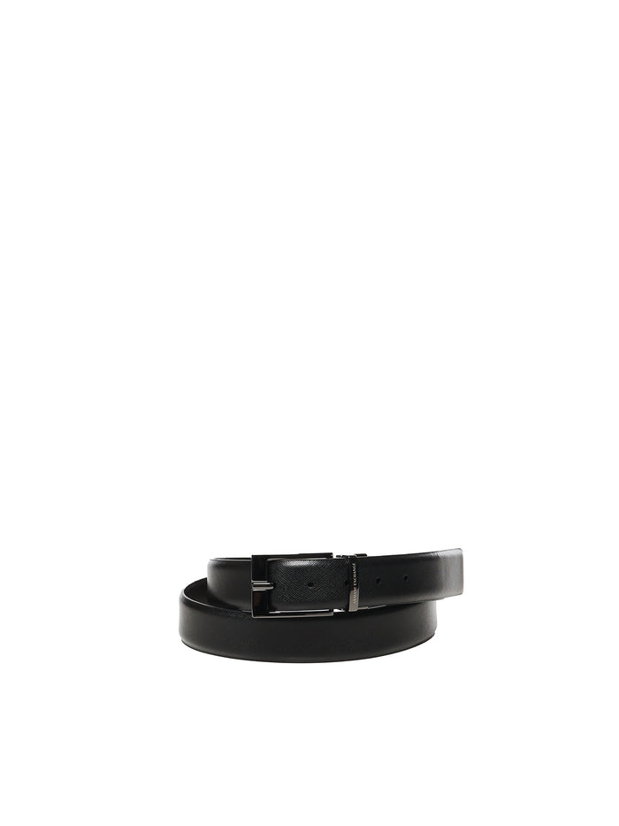 Armani Exchange Belts Black/dark Brown Cowskin