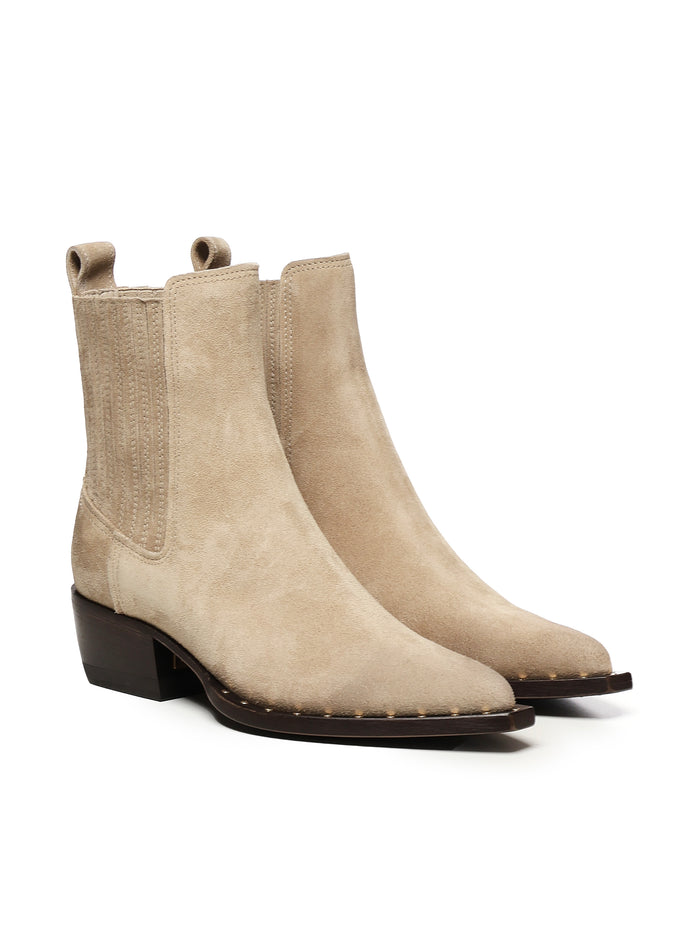 Golden Goose Boots Sand Cowskin