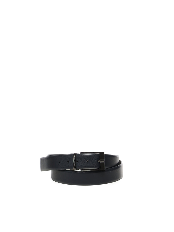 Armani Exchange Belts Blue Navy/grey Cowskin