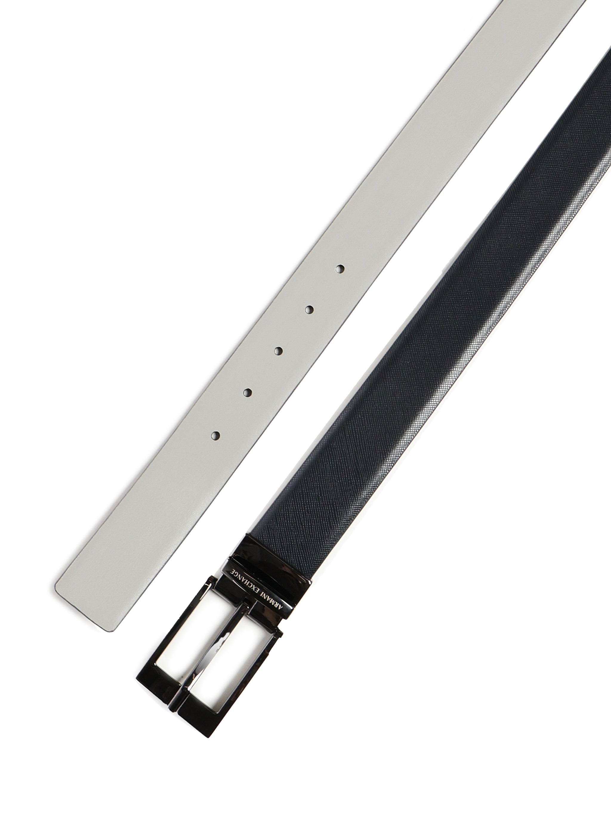 Armani Exchange Belts Blue Navy/grey Cowskin