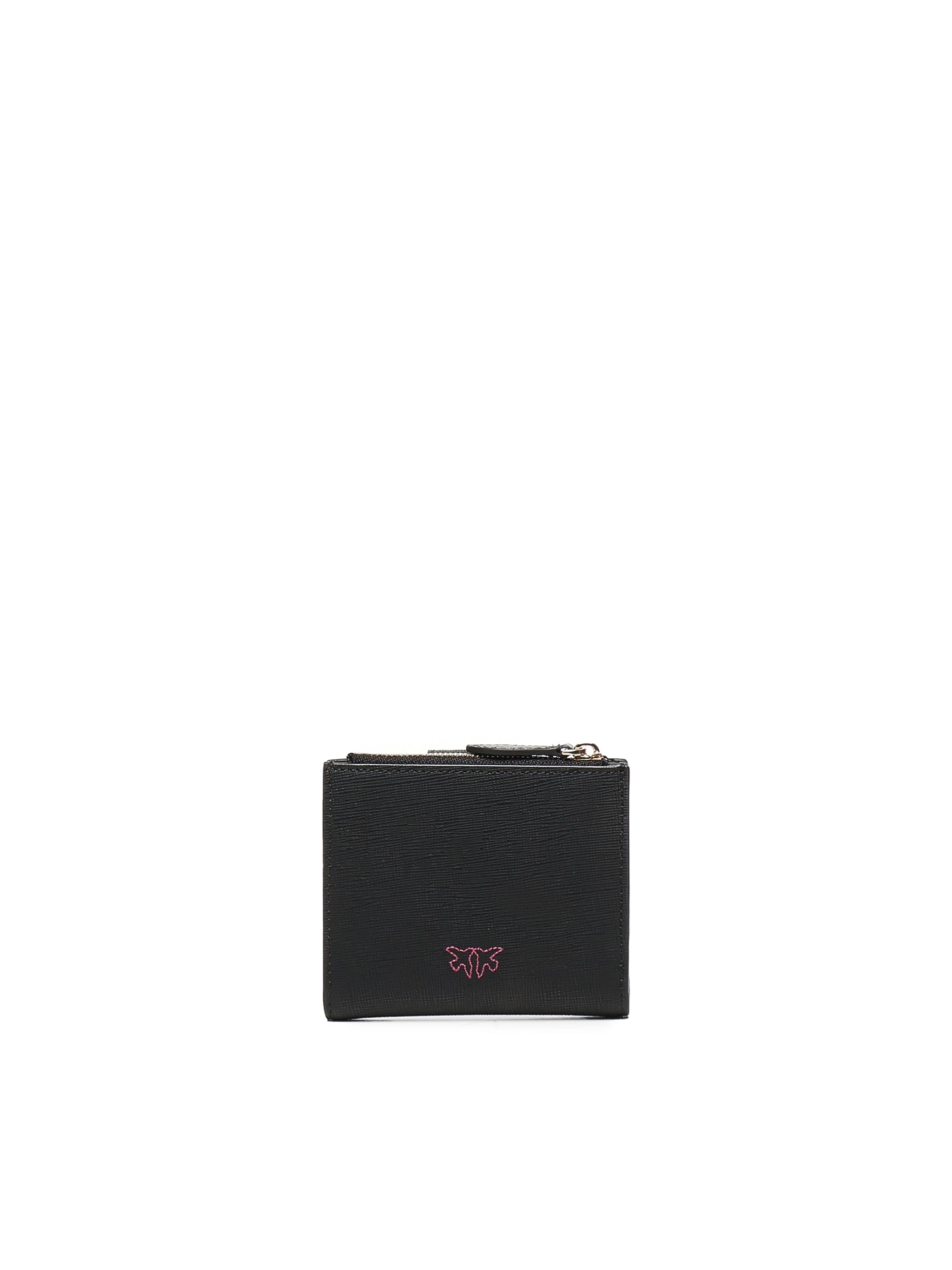 Pinko Wallets Black Cowskin
