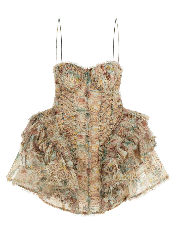 Rebellion dress Multicolor Silk