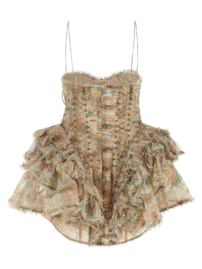 Rebellion dress Multicolor Silk