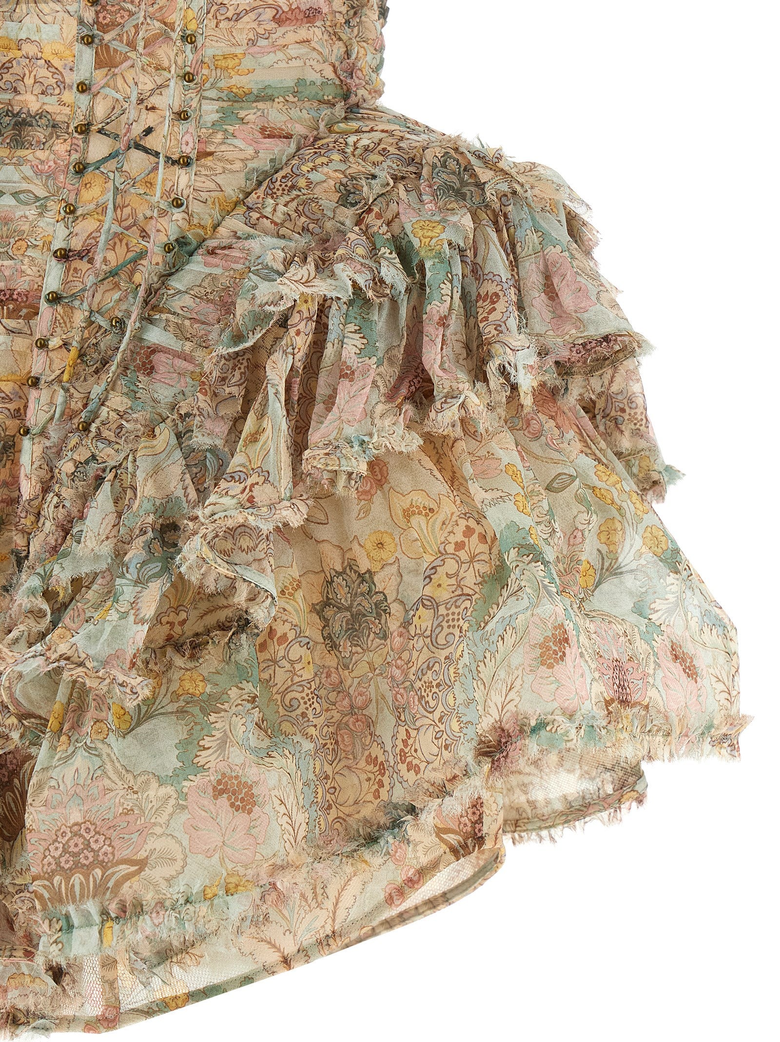 Rebellion dress Multicolor Silk