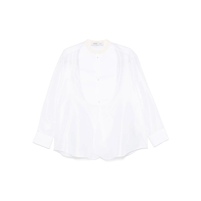 Shirt Carven White Silk: 24