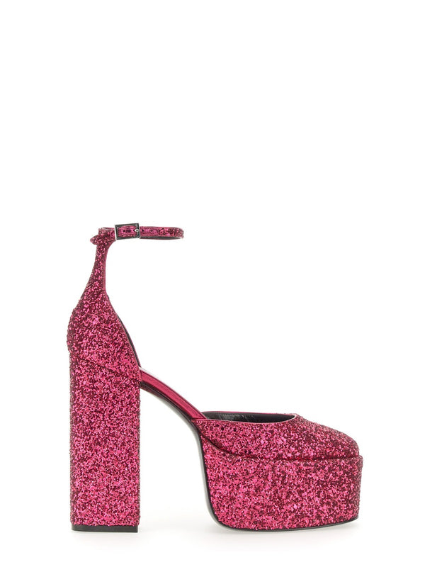 Dalilah Pumps Fuchsia Leather