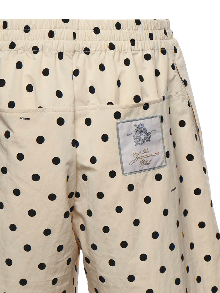 Jacquemus Shorts Beige Cotton