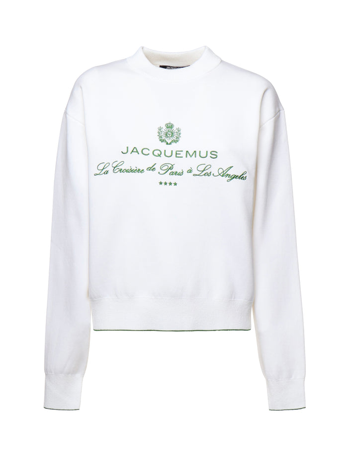 Jacquemus Sweaters White Cotton