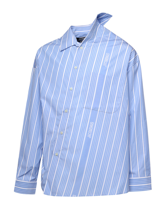 Jacquemus Shirts Blue Cotton