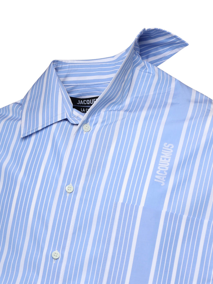 Jacquemus Shirts Blue Cotton