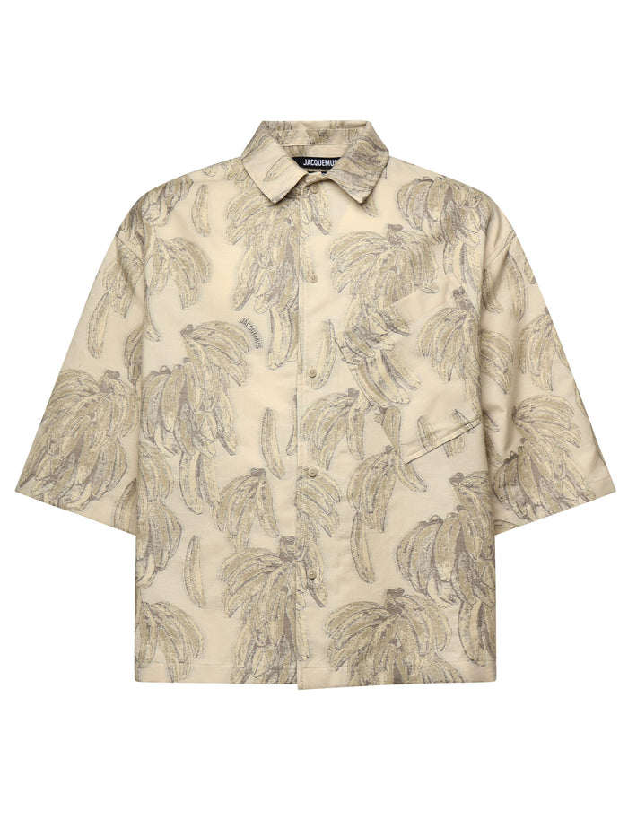 Jacquemus Shirts Beige Cotton