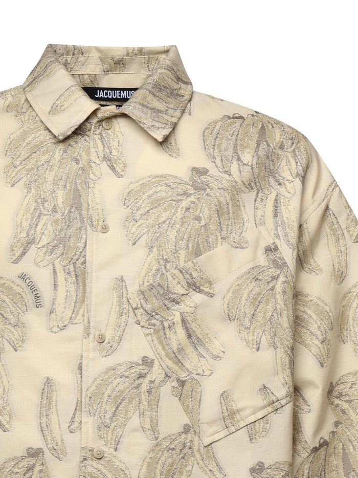 Jacquemus Shirts Beige Cotton