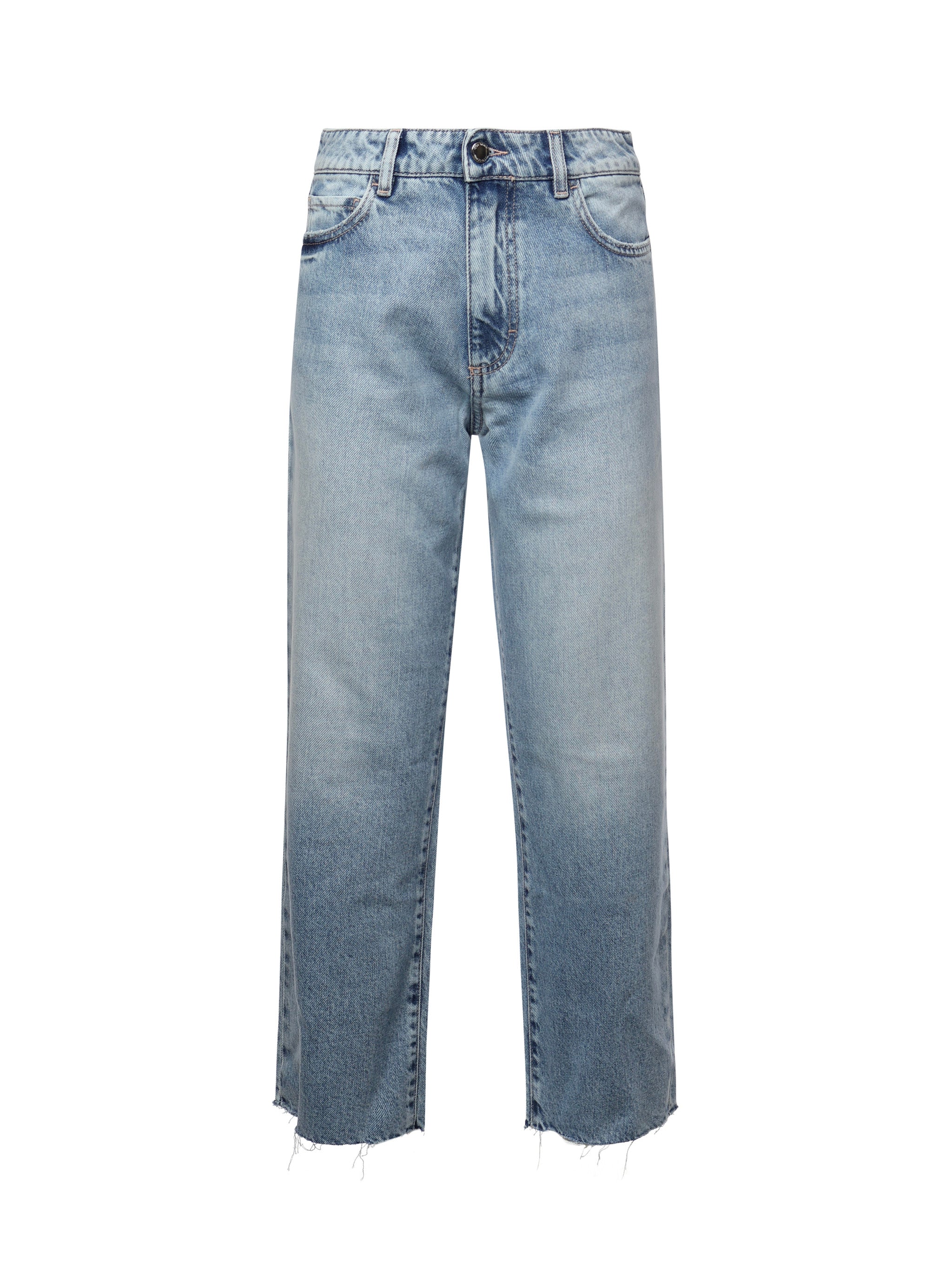 ICON DENIM Jeans Blue Cotton
