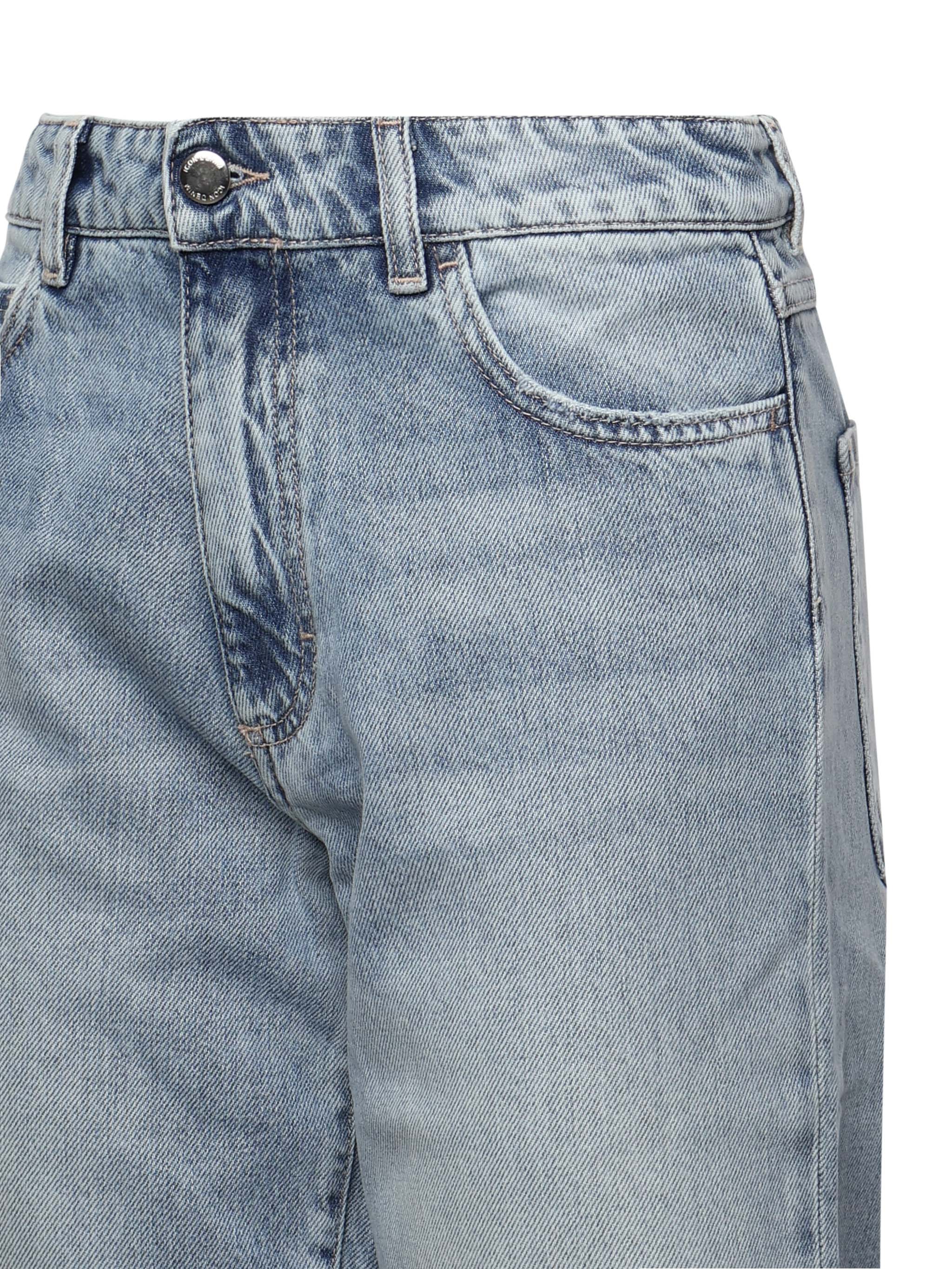 ICON DENIM Jeans Blue Cotton