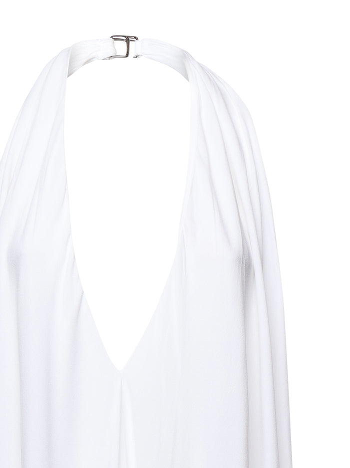Jacquemus Dresses White Viscose Elasthanne